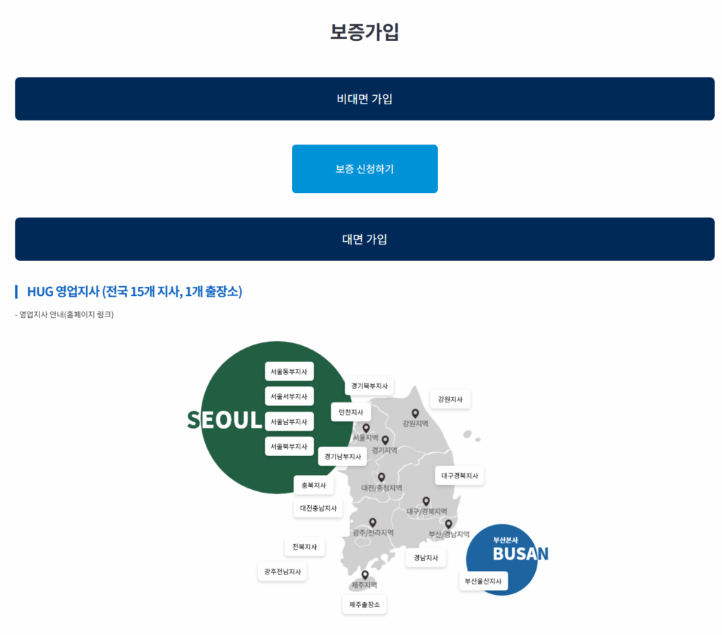 전세보증금 반환보증 가입 가능한 기관은?