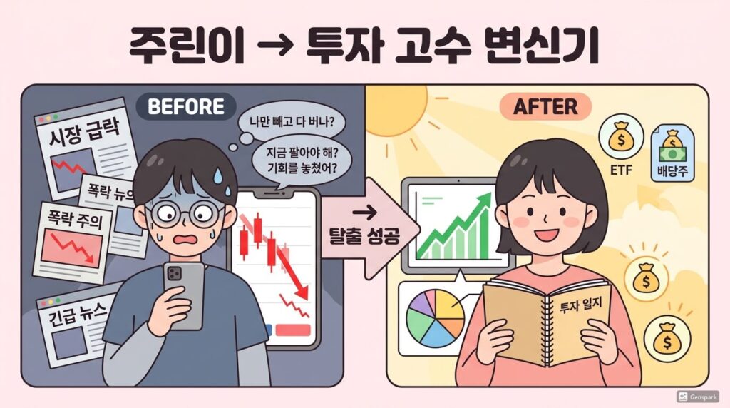 🔚 결론: 주린이 탈출의 비밀은 '실수의 객관화'