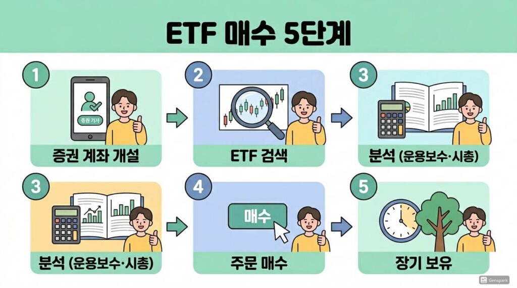 4. ETF 매수방법 5단계 — 왕초보도 OK